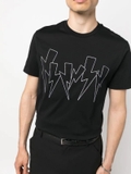 Neil Barrett Thunderbolt-print crew-neck T-shirt