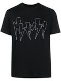 Neil Barrett Thunderbolt-print crew-neck T-shirt