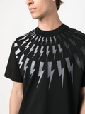 Neil Barrett lightning-print cotton T-shirt