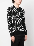 Neil Barrett Thunderbolt-print cotton sweatshirt