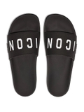 Dsquared2 logo-print flat slides