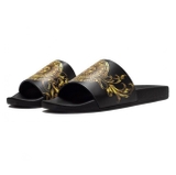 Versace Jeans Couture logo-print slides