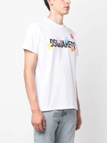 Dsquared2 logo-print short-sleeve T-shirt - White