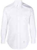 Thom Browne button-down RWB detail shirt