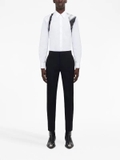 Alexander McQueen graphic-print panel harness shirt