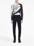 Alexander McQueen Solarised Flower long-sleeve shirt