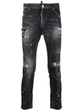 Dsquared2 distressed-finish denim jeans