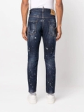 Dsquared2 distressed slim-cut jeans