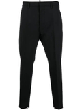 Dsquared2 logo-plaque tailored trousers