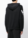 Neil Barrett Thunderbolt-print zip-up hoodie