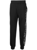 Neil Barrett embroidered-bolts track pants