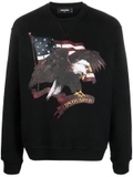 Dsquared2 graphic-print cotton sweatshirt