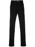 Dolce & Gabbana logo-plaque straight-leg trousers