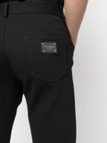 Dolce & Gabbana logo-plaque straight-leg trousers