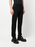 Dolce & Gabbana logo-plaque straight-leg trousers