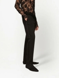 Dolce & Gabbana satin-trim tailored trousers