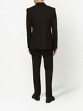 Dolce & Gabbana satin-trim tailored trousers