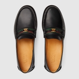 Gucci Loafer With Interlocking G Black