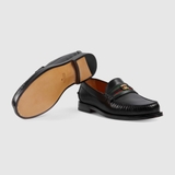 Gucci Loafer With Interlocking G Black