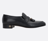 GUCCI TASSEL-DETAILED NAPPA LOAFERS