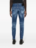 Dsquared2 distressed slim-cut jeans