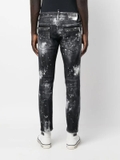 Dsquared2 bleach-effect skinny jeans