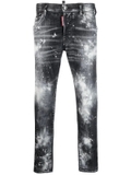 Dsquared2 bleach-effect skinny jeans