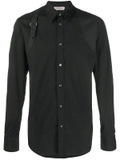 Alexander McQueen buckle detail shirt