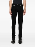 Alexander McQueen mid-rise slim-cut jeans