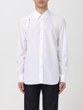 Alexander McQueen buckl/-detail silk shirt