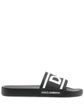 Dolce & Gabbana logo-print beach sliders