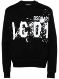 Dsquared2 logo-print cotton sweatshirt