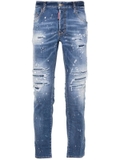 Dsquared2 Skater mid-rise slim-fit jeans