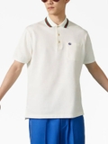 Gucci logo-embroidered piqué polo shirt