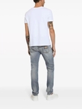 Dolce & Gabbana slim-cut logo-patch jeans