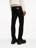 Dolce & Gabbana slim-cut contrast-stitching jeans