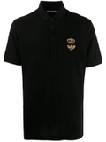 Dolce & Gabbana embroidered piqué polo shirt