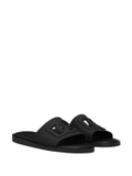 Dolce & Gabbana logo-embossed open-toe slides