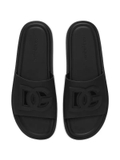 Dolce & Gabbana logo-embossed open-toe slides