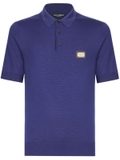 Dolce & Gabbana DG Essentials wool polo shirt