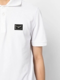 Dolce & Gabbana logo-plaque cotton polo shirt