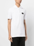 Dolce & Gabbana logo-plaque cotton polo shirt