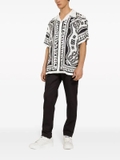 Dolce & Gabbana Marina-print silk twill shirt