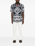 Dolce & Gabbana Marina-print silk shirt