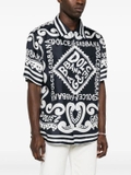 Dolce & Gabbana Marina-print silk shirt