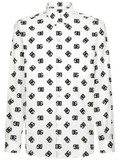 Dolce & Gabbana DG logo-print cotton shirt