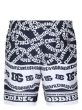 Dolce & Gabbana Marina logo-print swim shorts