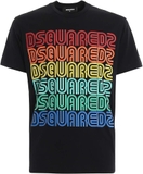 Dsquared2 logo-print black T-shirt