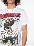 Dsquared2 Cigarette graphic-print cotton T-shirt