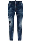 Dsquared2 distressed skinny-cut jeans